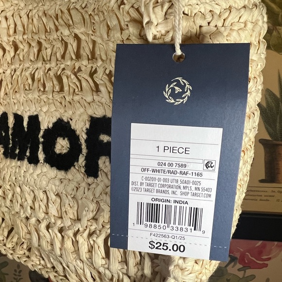 Amore Cream Mini Tote - Picture 4 of 4